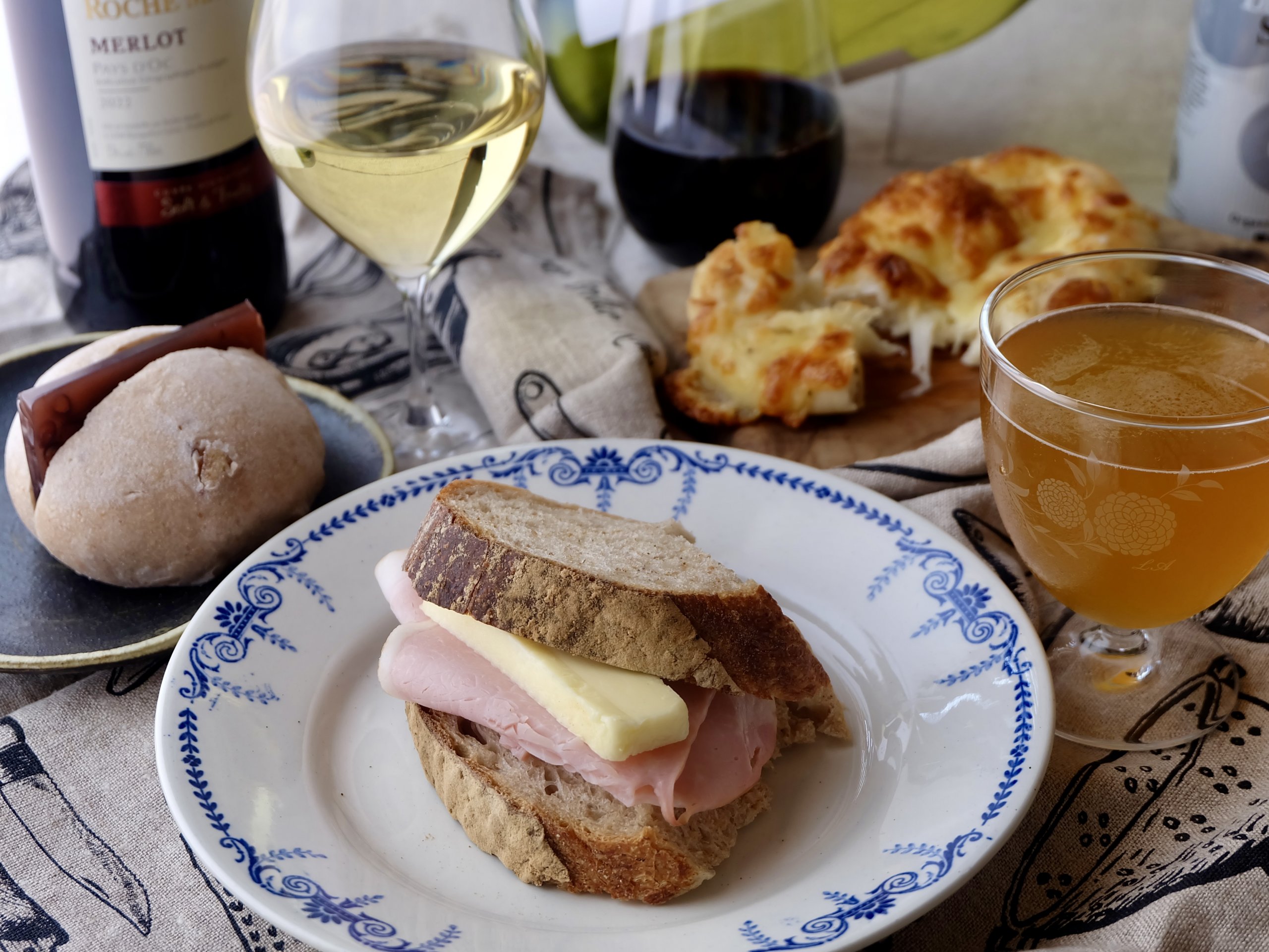 パン飲み|まろやかなカンパーニュに和菓子のようなパンも!BREADLAND NACHURUの3種でマリアージュを楽しむ